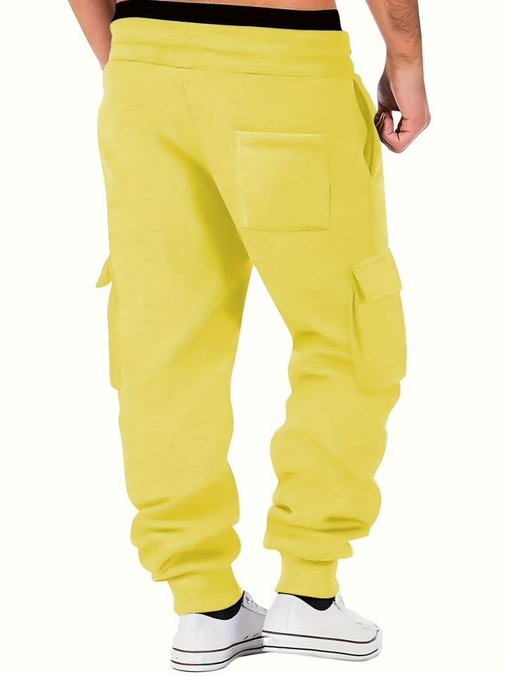 Daan - Pantaloni Jogger Cargo Cu Buzunare Multiplu
