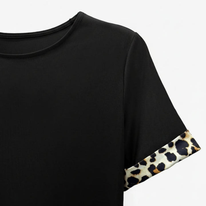 Leoza - Rochie Vintage Cu Imprimeu Leopard