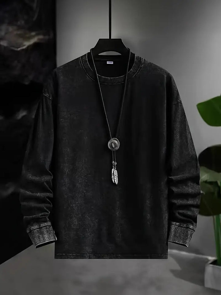 Alden - Cămașă Cu Mâneci Lungi, Inspirată Din Stilul Vintage