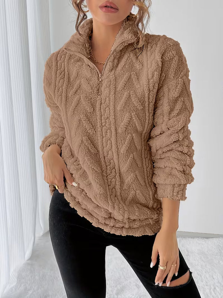 Nessia – Hanorac Versatil Din Fleece, Care Ține De Cald