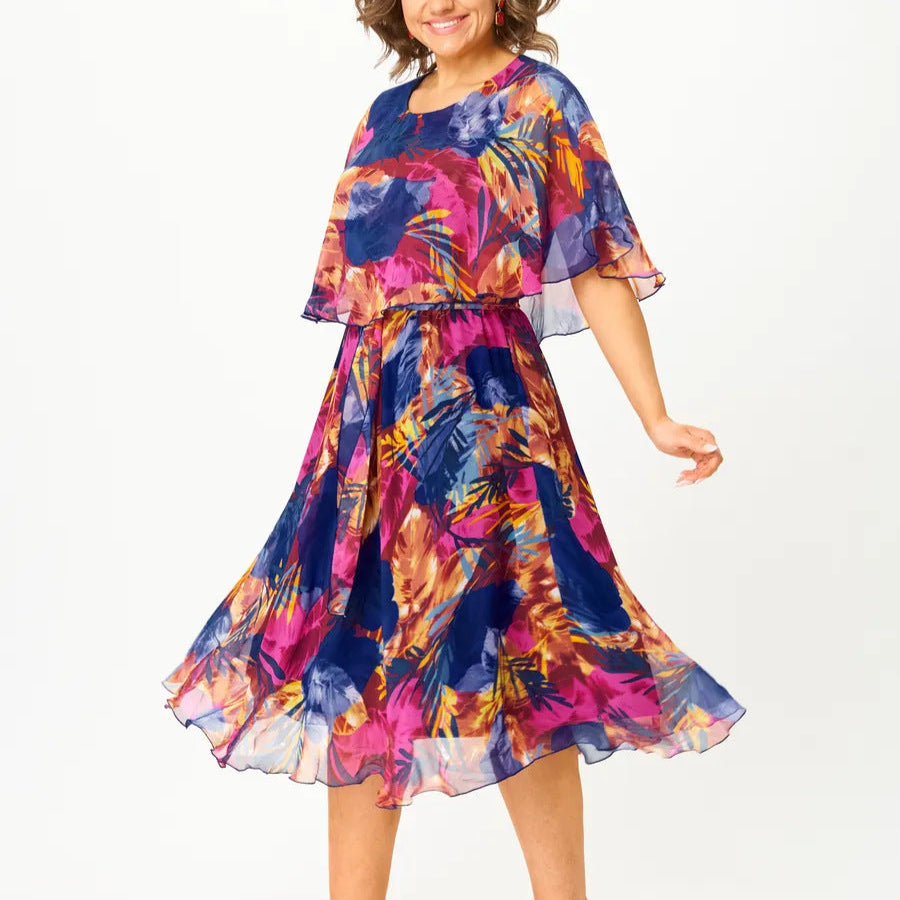 Catarina - Rochie Confortabilă și Aerisită din Sifon