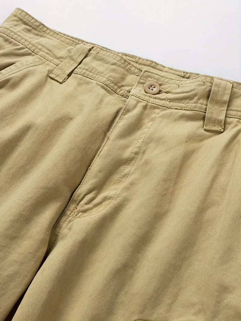 Mauro - Pantaloni Scurți Eleganți Cu Buzunare Multipl