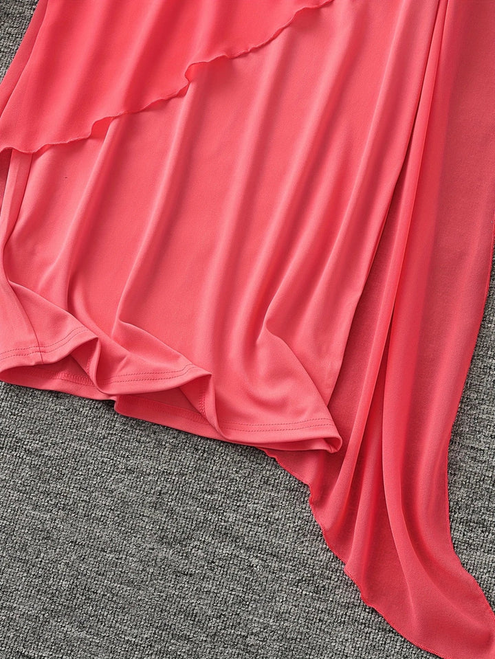 Maren - Rochie Midi Elegantă Fără Mâneci