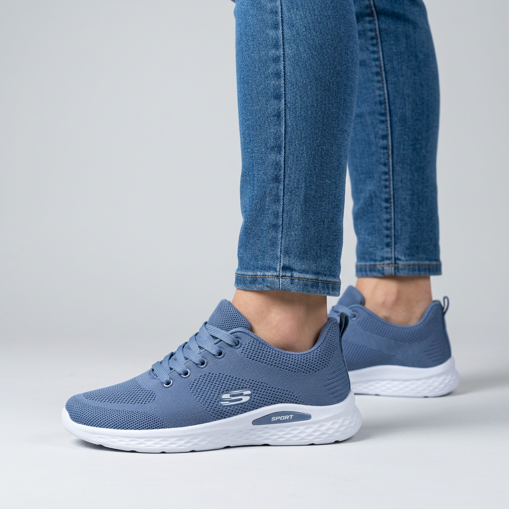 Alixia - Adidași Confortabili Cu Șireturi