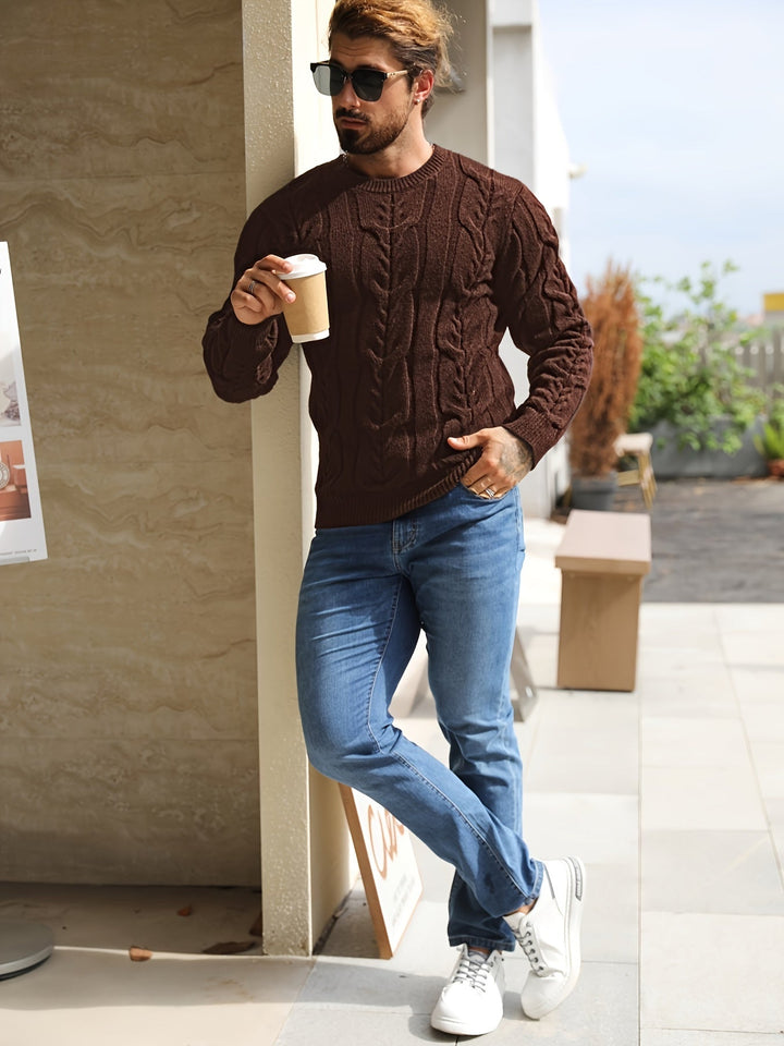 Bavon - Pulover Casual Cu Dungi