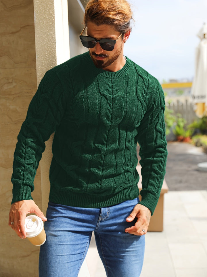 Bavon - Pulover Casual Cu Dungi