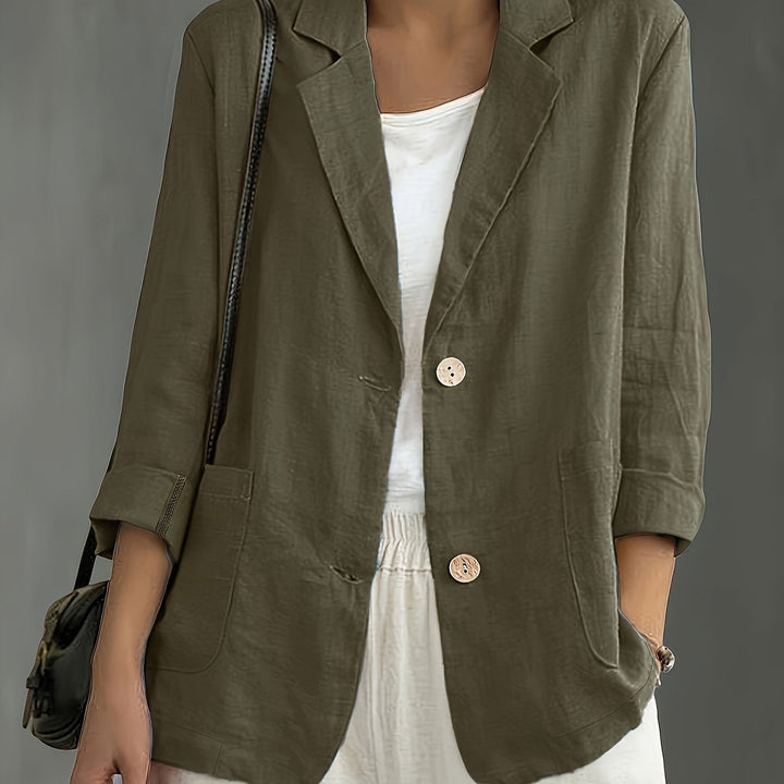 Jayde – Blazer Elegant Din Bumbac