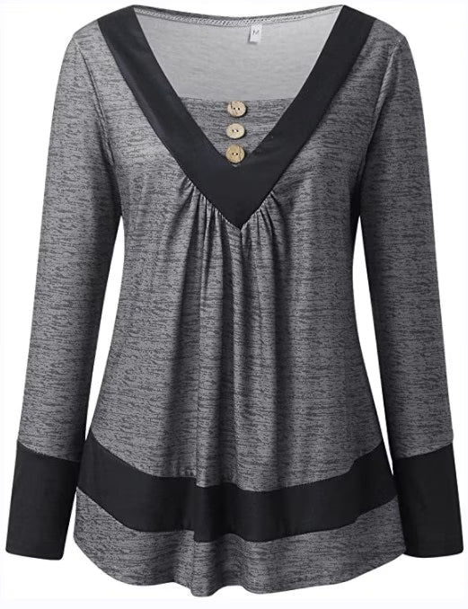 Grisel – Tricou Elegant, Evazat