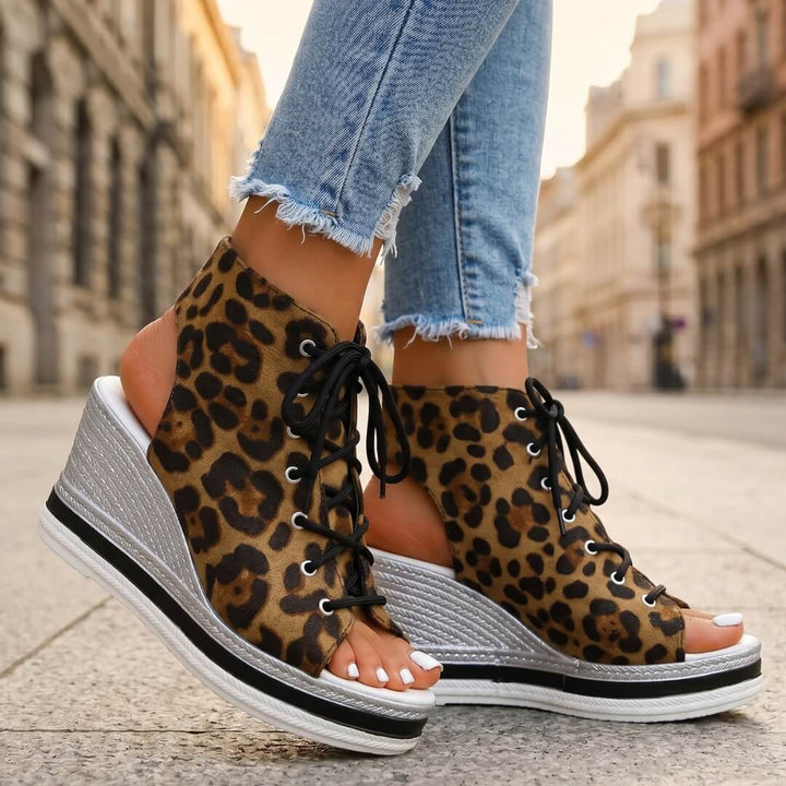 Kanya – Sandale Elegante cu Talpă înaltă