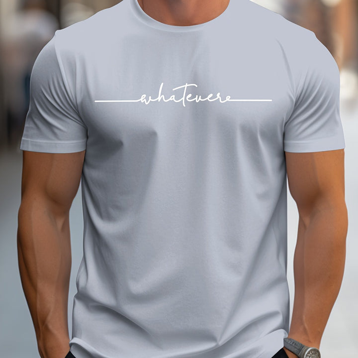 Keenan - Tricou Confortabil Cu Inscripție