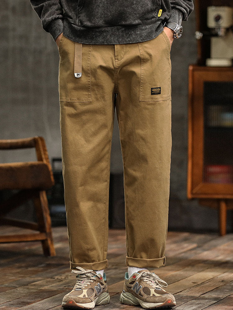 Rasmus - Pantaloni Cargo Eleganți Cu Buzunare