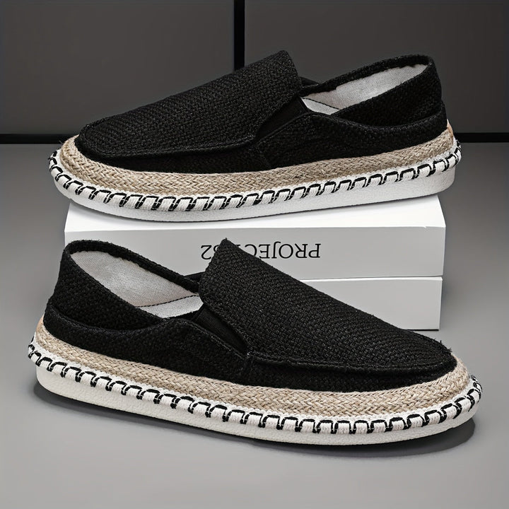 Tyson - De Coastă Țesut Slip Pe Pantofi
