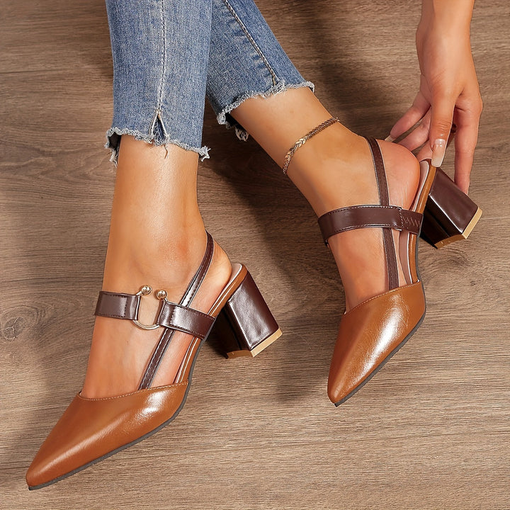 Sheri - Sandale Cu Confort Toc