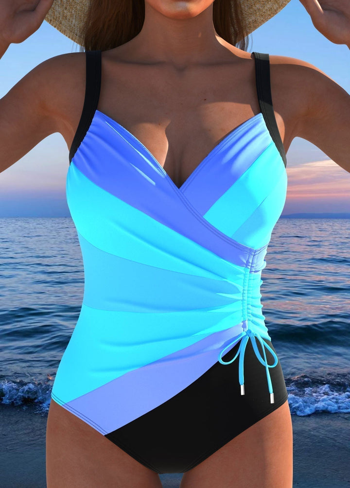 Nyela - Costum De Baie Cu Decolteu încrucișat, Respirabil