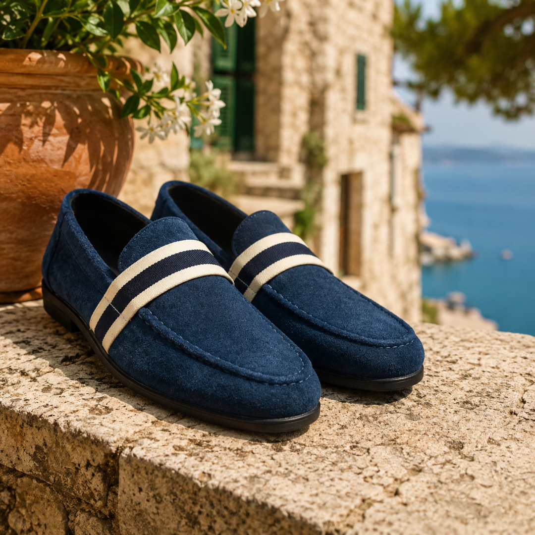 Hanno - Mocasini Casual Cu Dungi