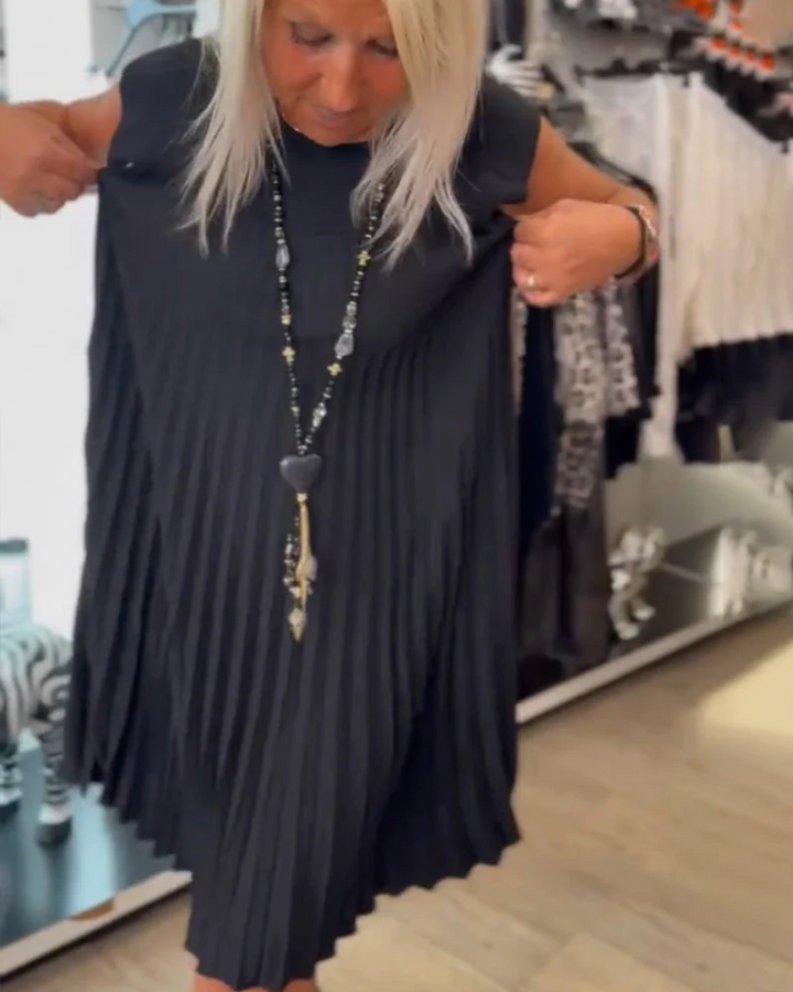 Shihua - Rochie Plisată La Modă