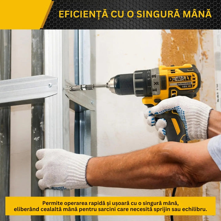 DrillMate - Suport Pentru șuruburi Cu Blocare Cu Arc