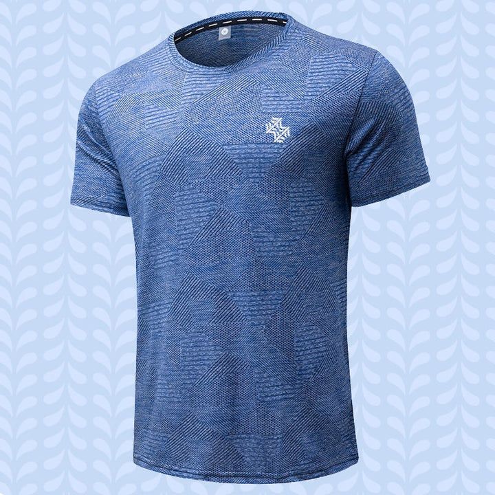 Artem - Tricou Casual Cu Mâneci Scurte și Guler Rotund