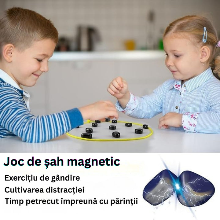 MindSpark - Set De șah Magnetic Joc Strategic Distractiv Pentru Copii și Familii