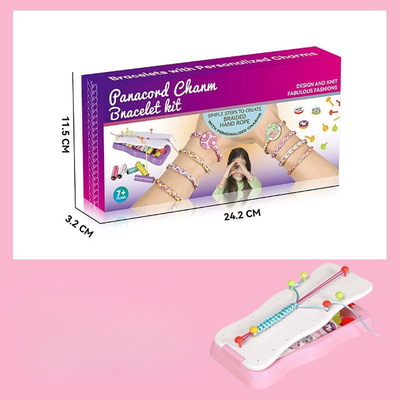 CharmCraft - Set Pentru împletit Manual Frânghii
