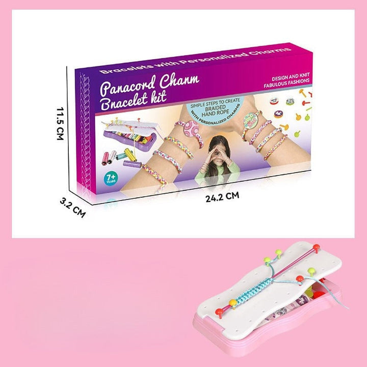 CharmCraft - Set Pentru împletit Manual Frânghii