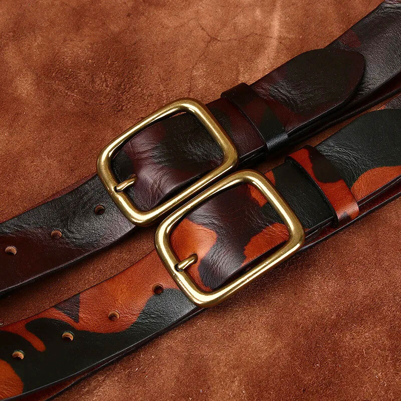 Lacy - Centură din Piele Naturală Frontier Camo