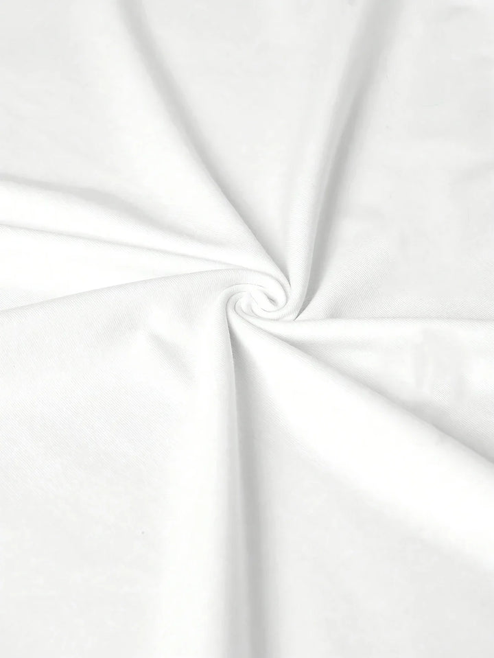 Larson - Tricou Casual Cu Mâneci Scurte și Imprimeu în Formă De Inimă