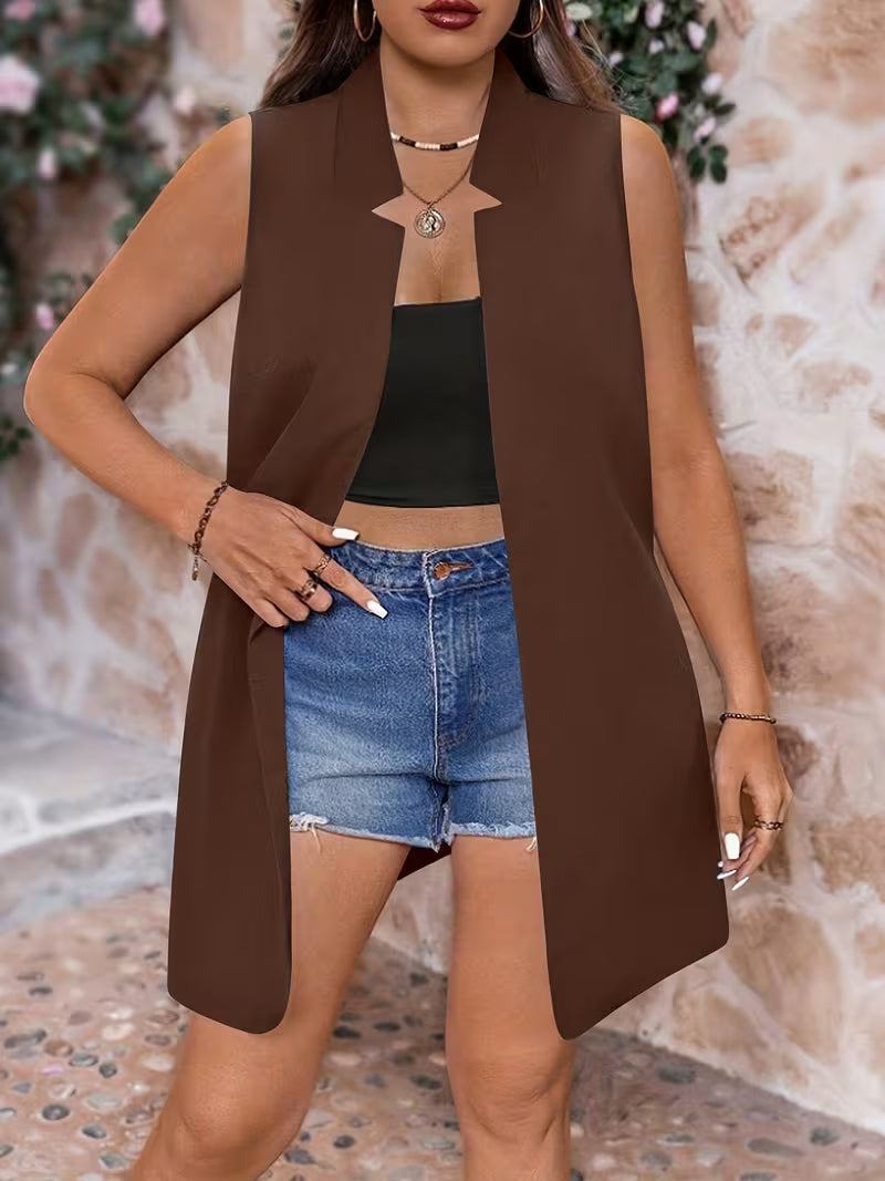 Alanaa – Vestă Elegantă Fără Mâneci