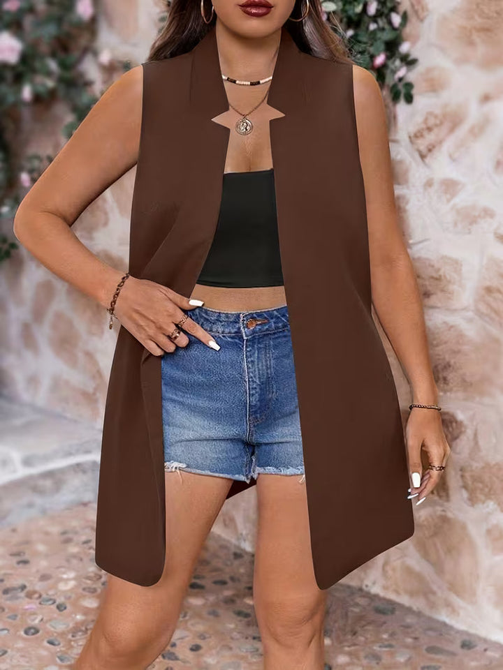Alanaa – Vestă Elegantă Fără Mâneci