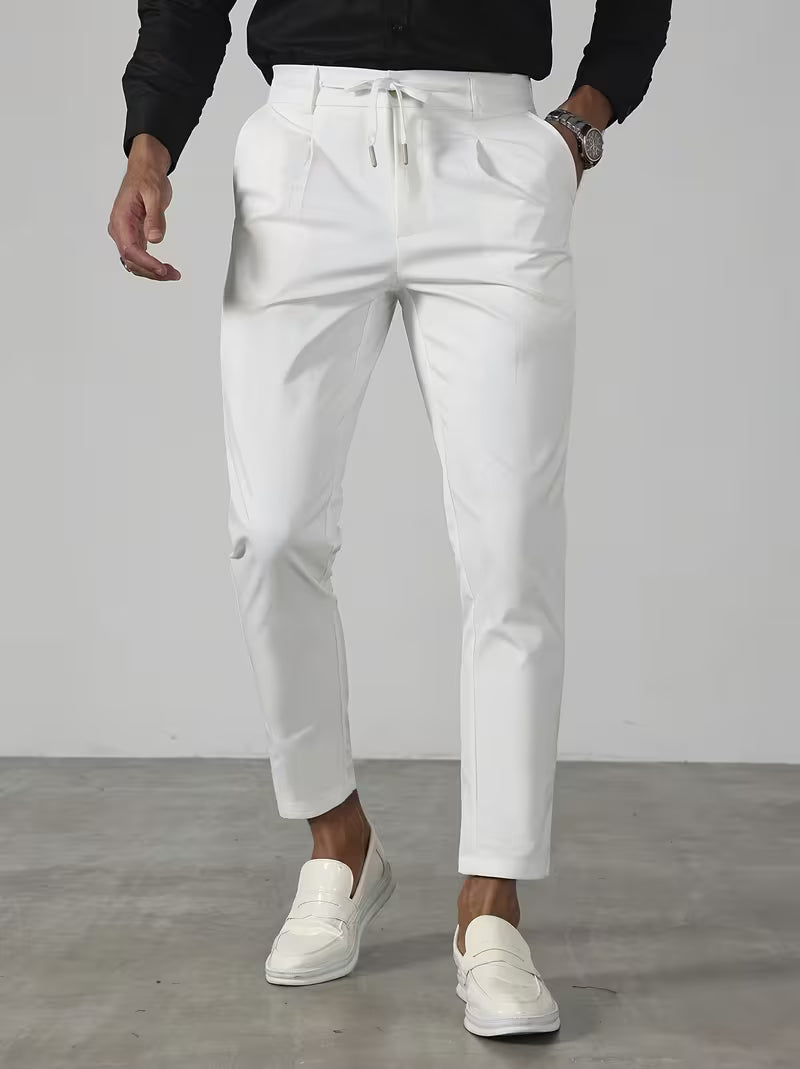 Krsto – Pantaloni Cu Talie De Înaltă Calitate