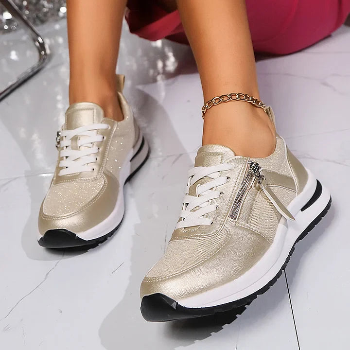 Maila - Adidași Confortabili Cu Fermoar Lateral