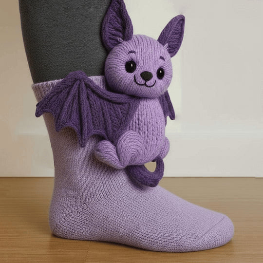 CozyCritters - Șosete Tricotate Cu Animale Drăguțe