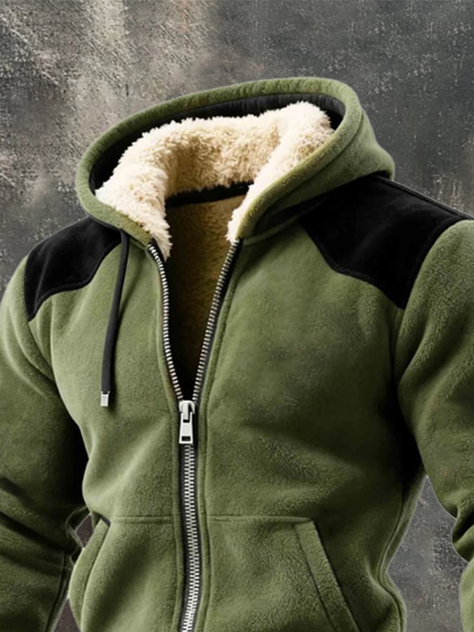 Lyon - Jachetă Cu Glugă și Fermoar