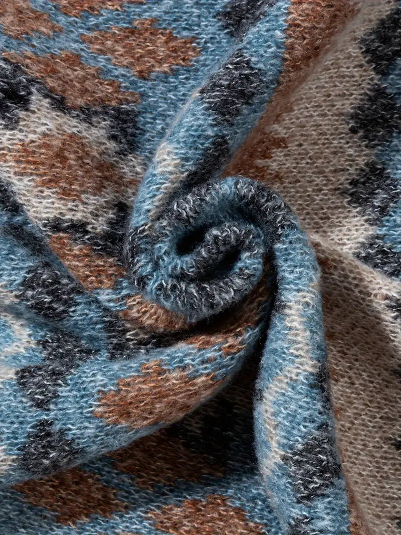 Hartman - Pulover Tricotat Geometric Casual