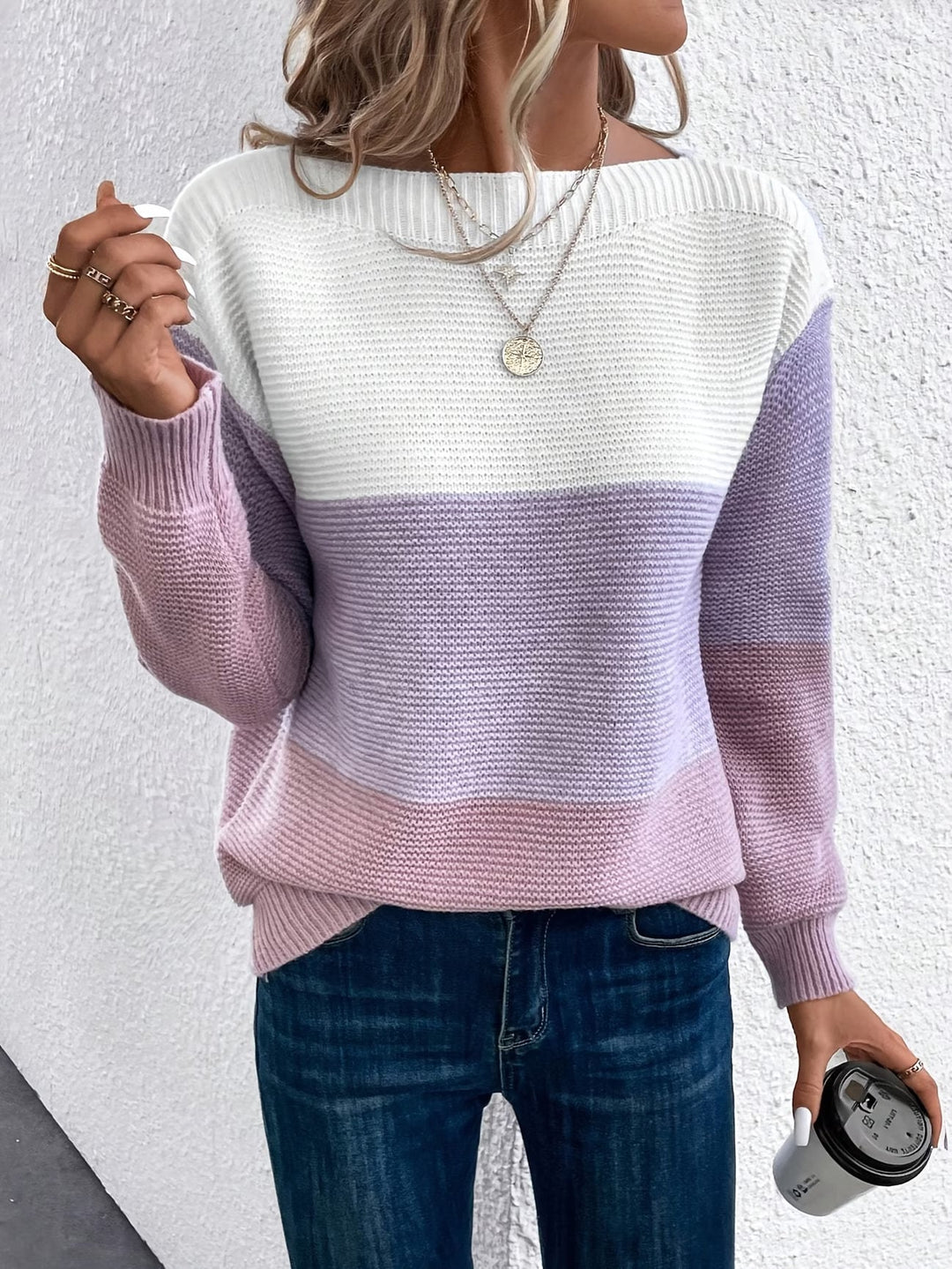 Faria – Pulover Elegant Cu Mâneci Lungi