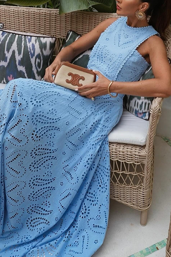 Rosanna - Set din Două Piese Fără Mâneci din Dantelă