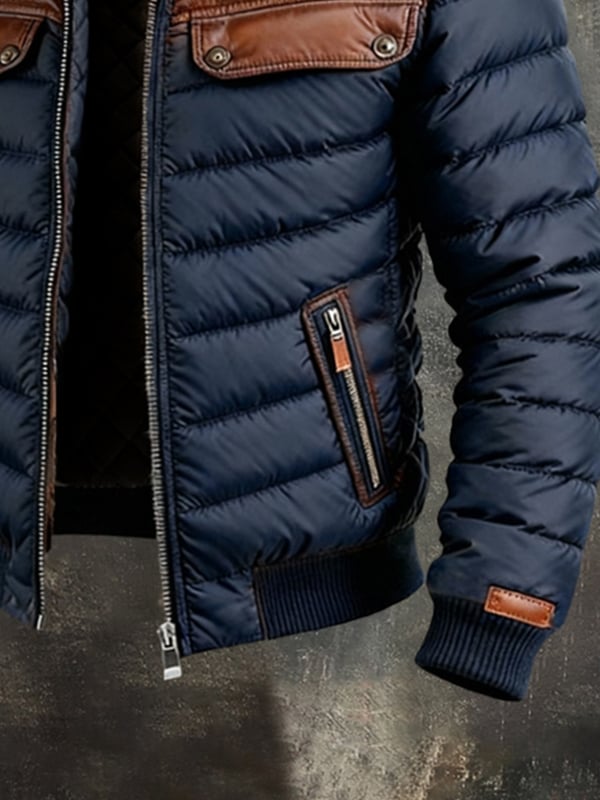 Patrice - Jacheta Outdoor Cu Blocuri De Culori Calde