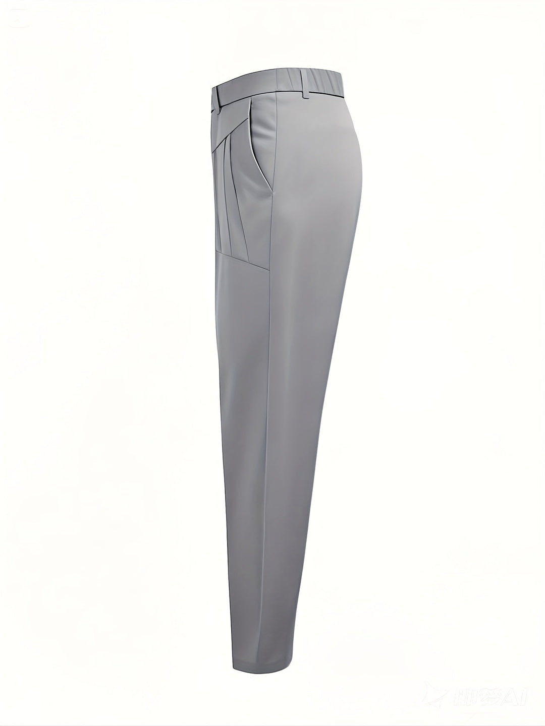 Alexey - Casual Slim Fit Pleated Pant Slant Pocket