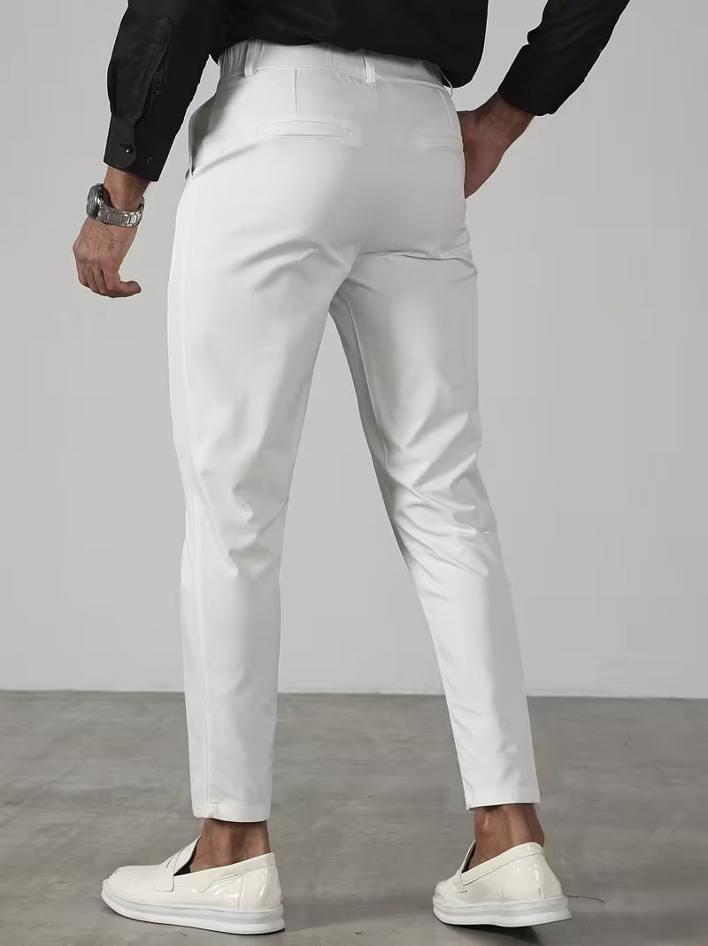 Krsto – Pantaloni Cu Talie De Înaltă Calitate