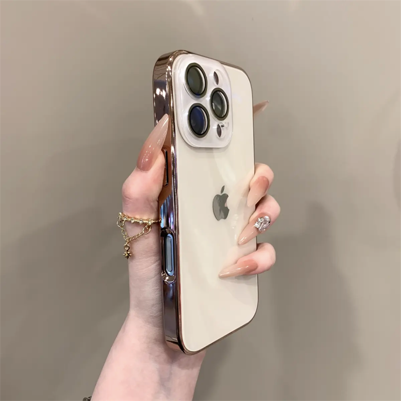 Chromelux – Husă Premium Din Sticlă Galvanizată Pentru iPhone