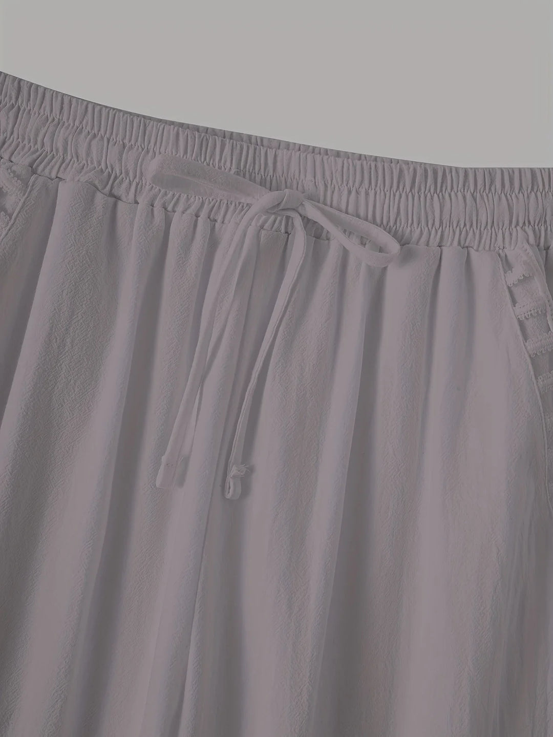 Tracey - Contrastul Trim Pantaloni Tăiați
