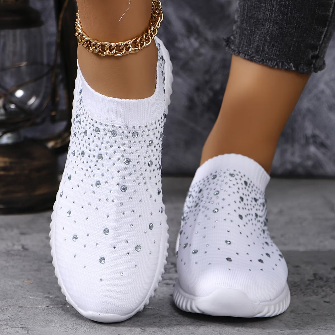 Elizaa – Adidași Comozi Cu Strasuri