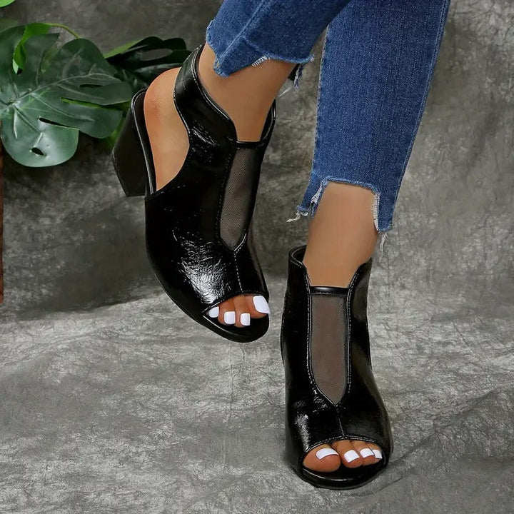 Thomis - Sandale Din Piele Antiderapante Cu Vârful Deschis