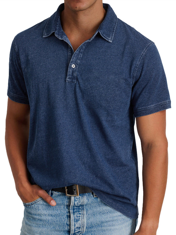 Nikolas - Tricou Polo Cu Mânecă Scurtă