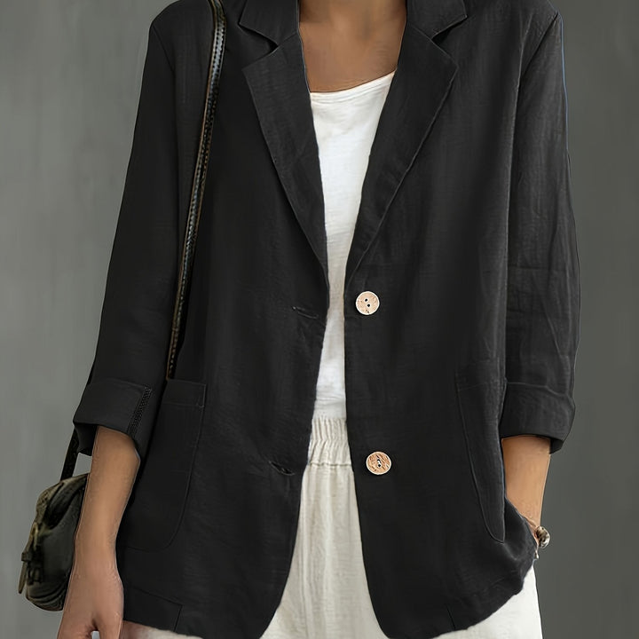 Jayde – Blazer Elegant Din Bumbac