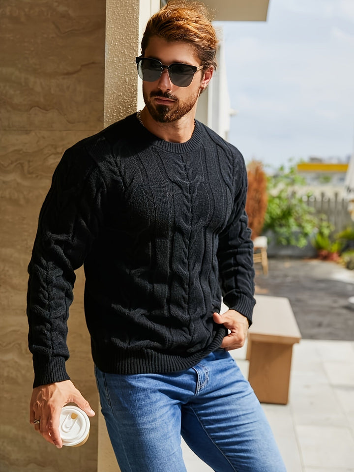 Bavon - Pulover Casual Cu Dungi
