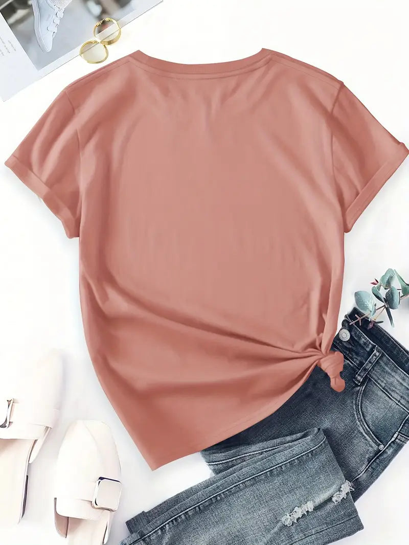Aimilia - Tricou Cu Mâneci Scurte și Imprimeu Floral De O Eleganță Deosebită