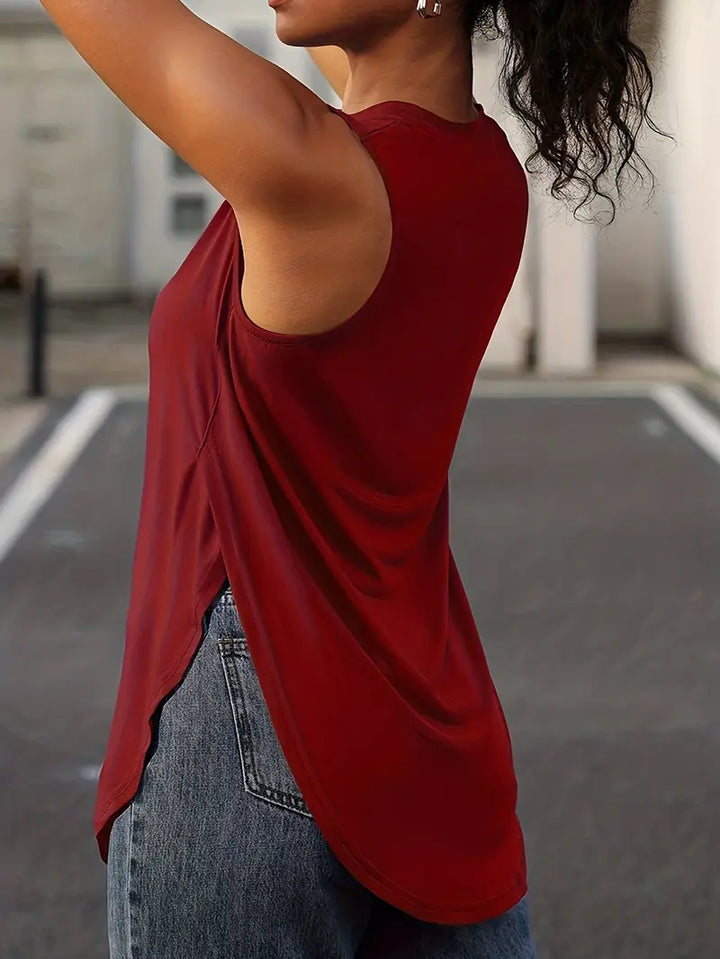 Desirae - Cămașă fără Mâneci Respirabil