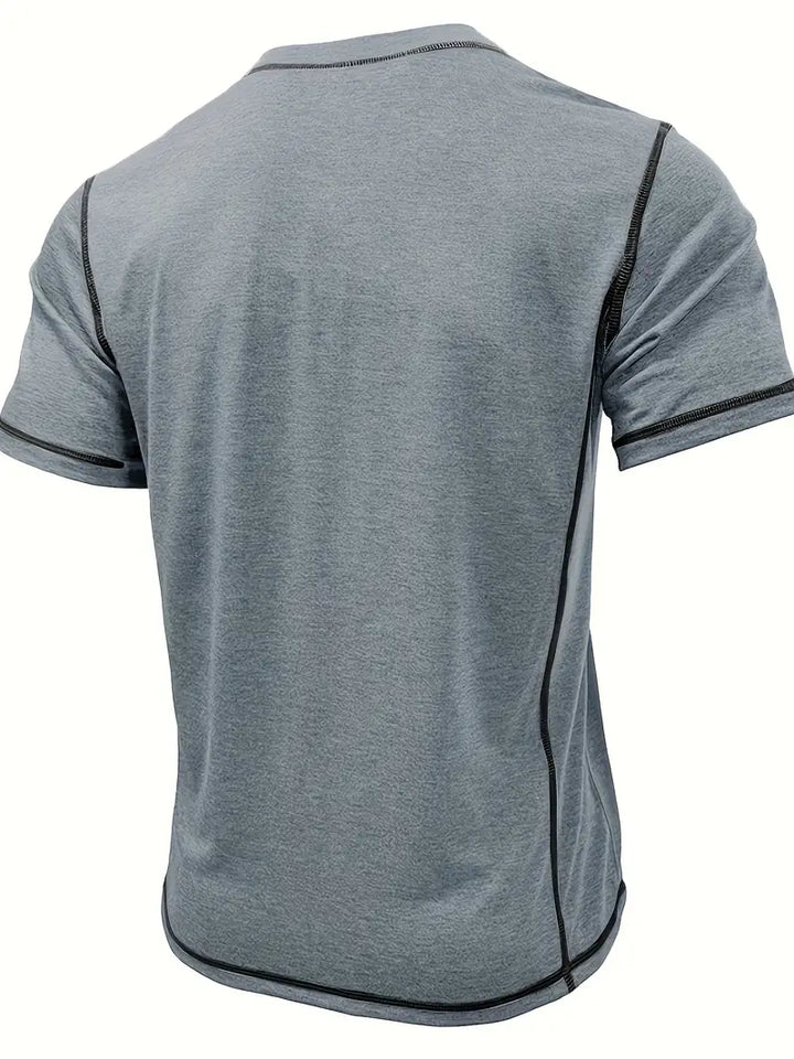 Orazio - Tricou Cu Mâneci Scurte și Nasturi