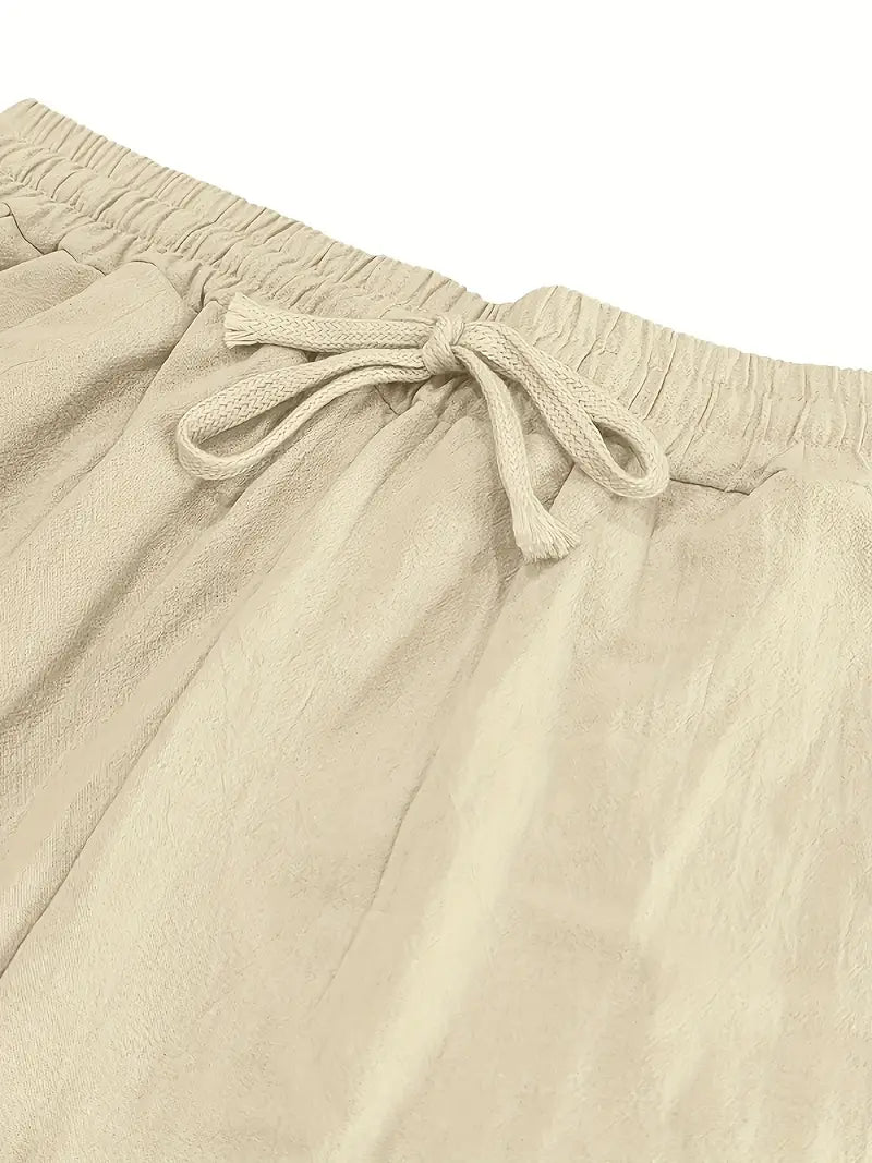 Babaev - Pantaloni Eleganți Din In